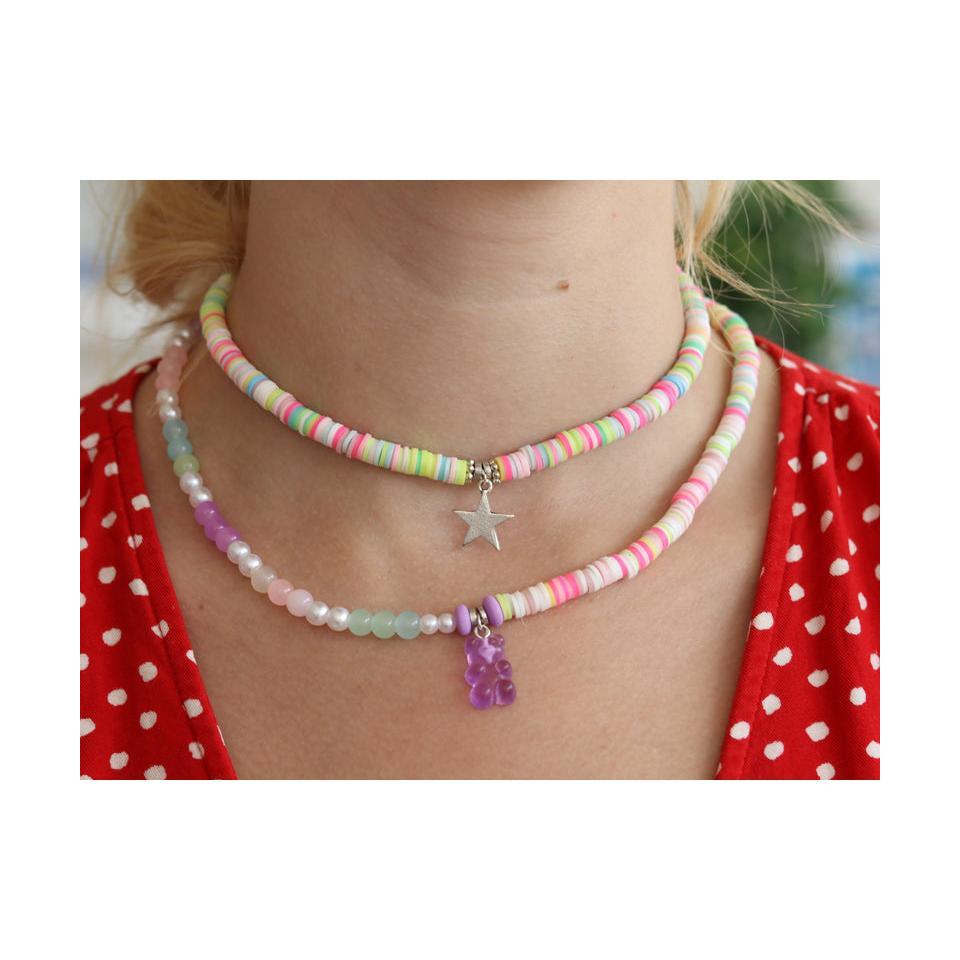 Mixed Heishi Beads and Charms - Seoul