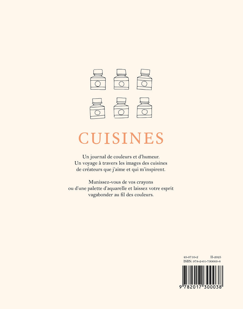 Cuisines : Carnet De Coloriage - Zoé De Las Cases