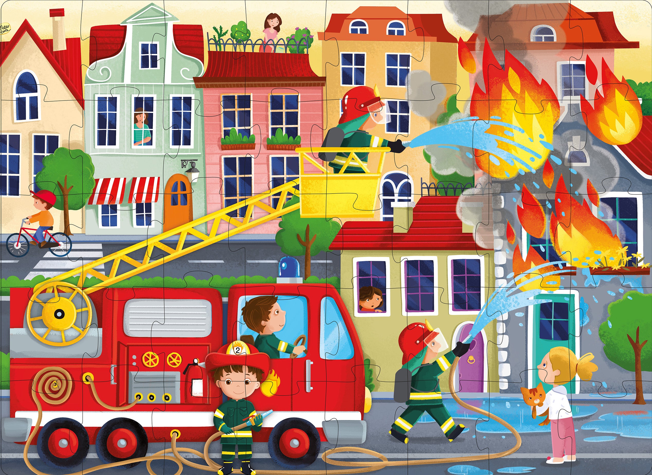 Q-Box - Les Pompiers