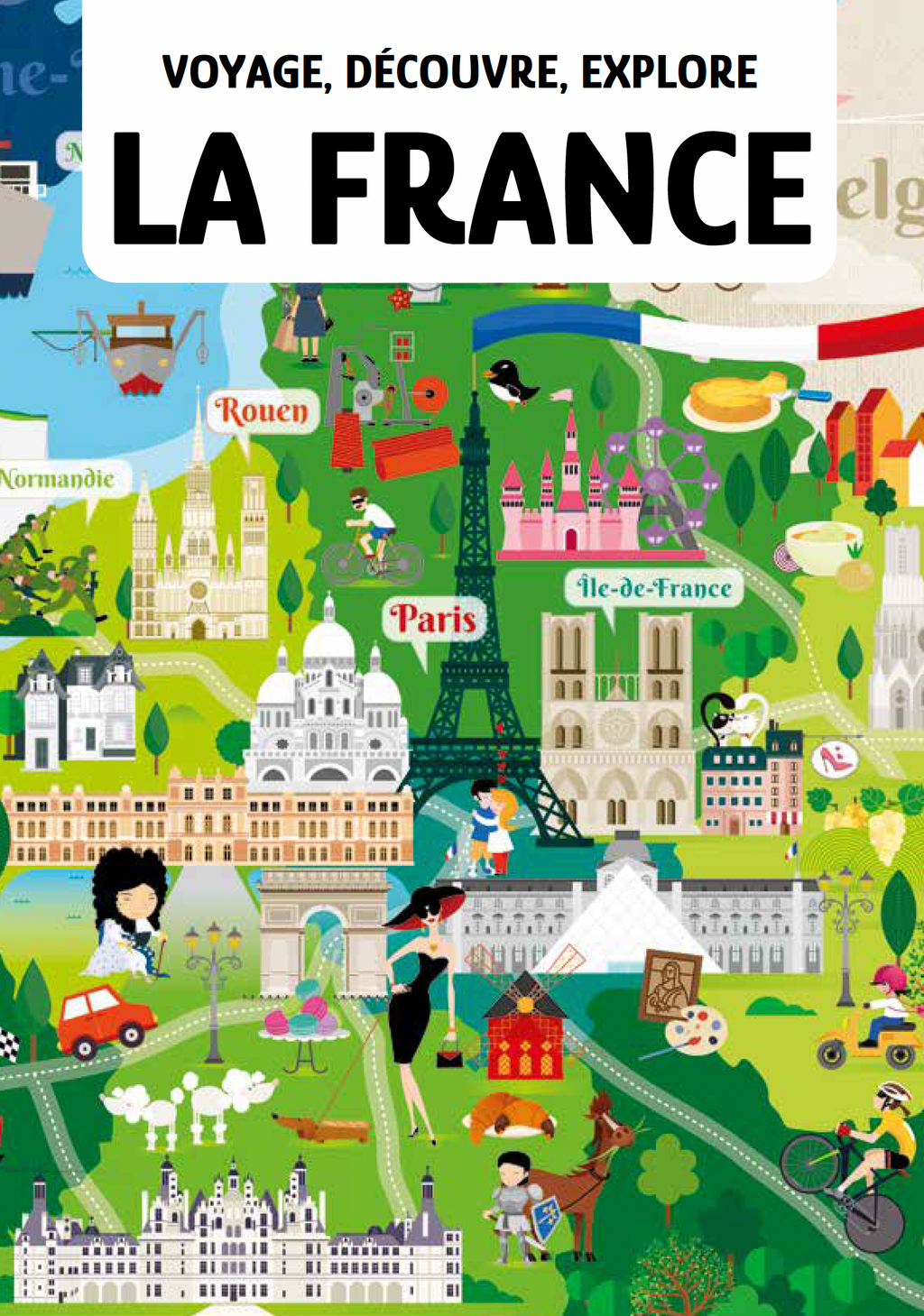 Travel, Discover, Explore - France - N.E. 2024