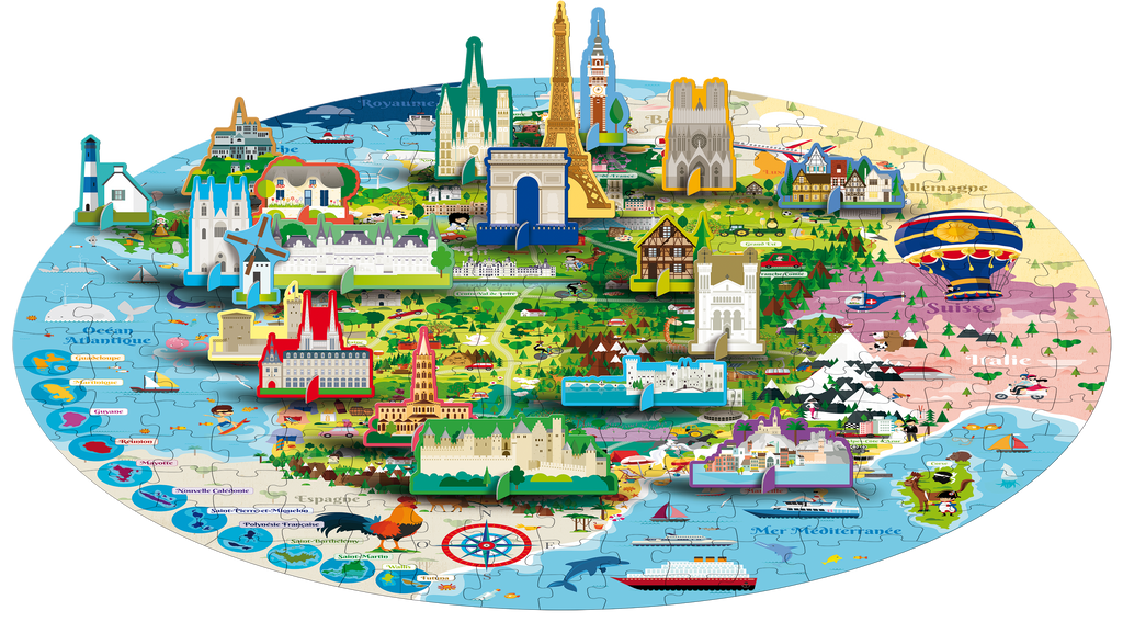 Travel, Discover, Explore - France - N.E. 2024
