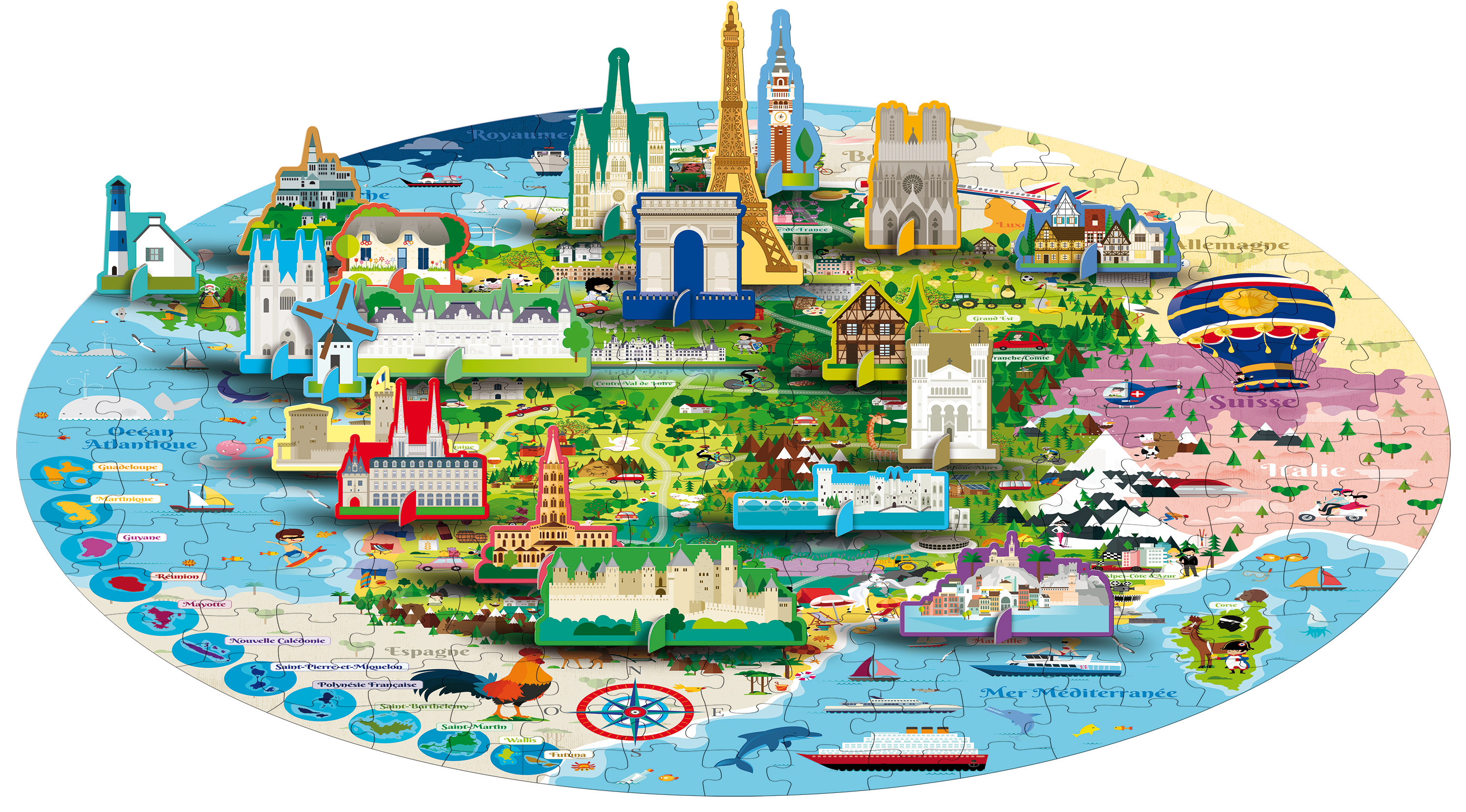 Travel, Discover, Explore - France - N.E. 2024