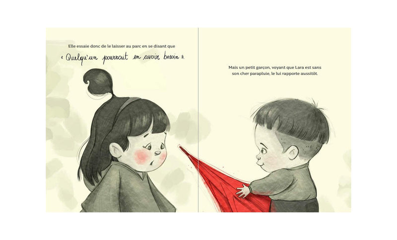 Lara Et Son Parapluie