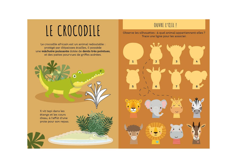 Le Super 7 Familles. La Savane