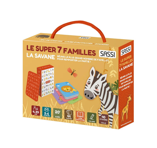 Le Super 7 Familles. La Savane