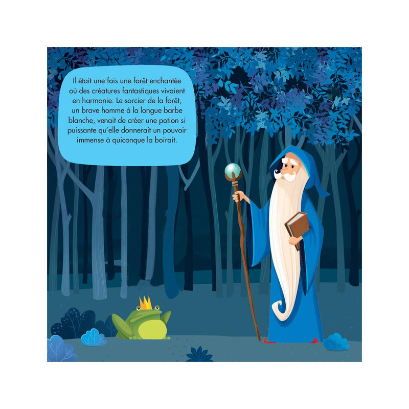 Livre Et Puzzle Fantasy - La Forêt Enchantée