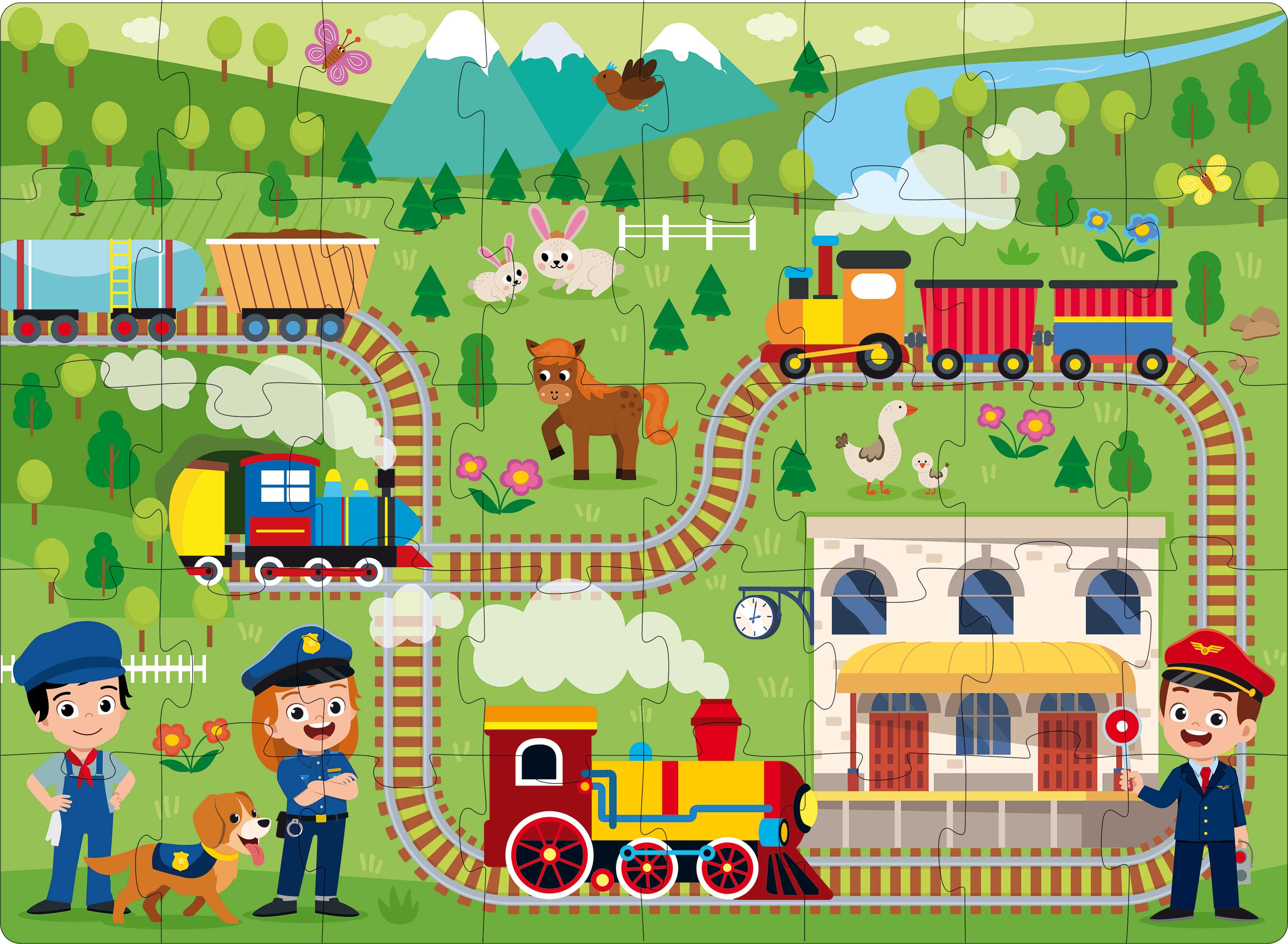 Q-Box - Los trenes