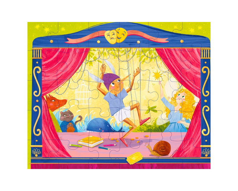 Puzzle + Livre - Pinocchio