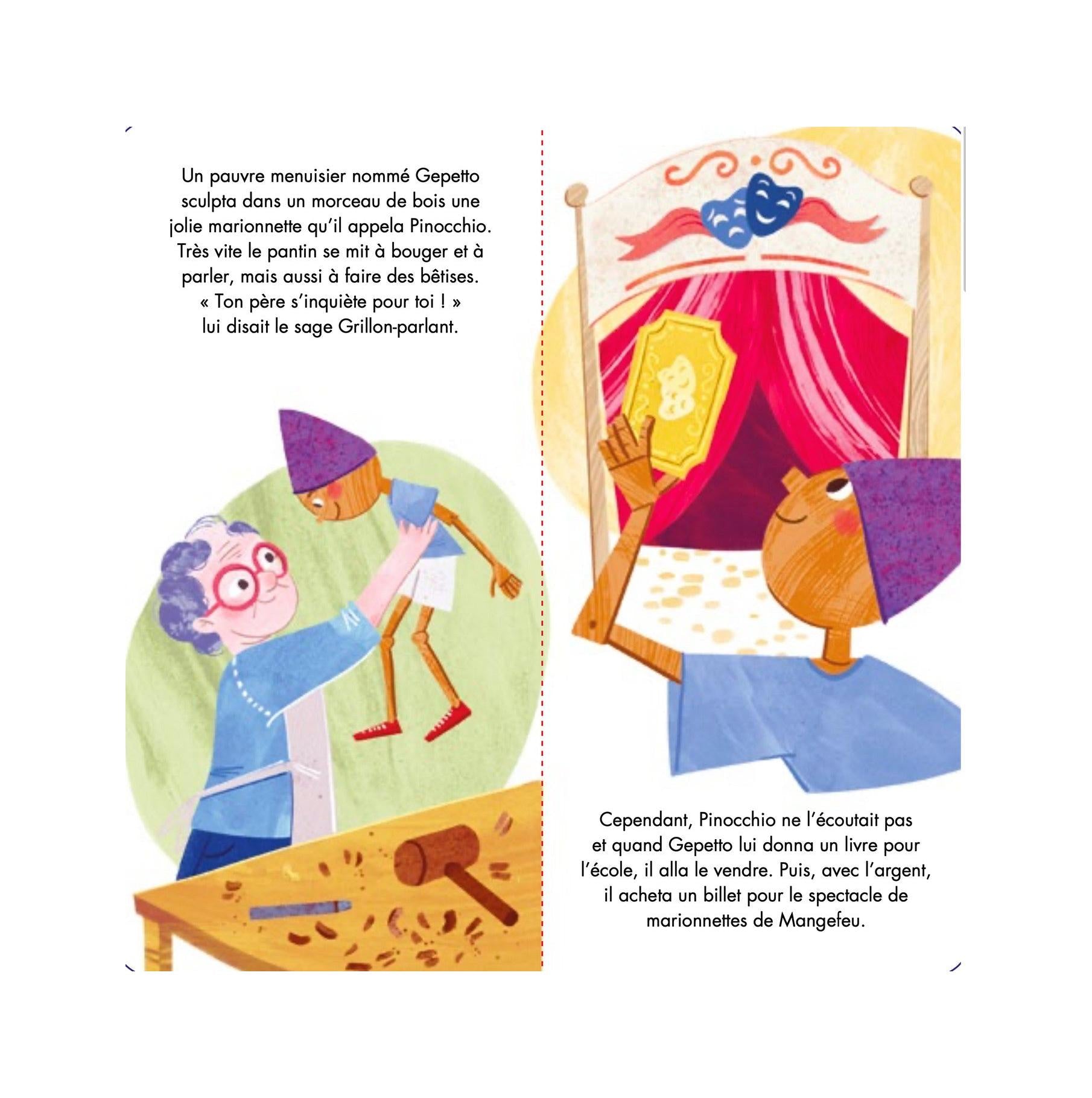 Puzzle + Libro - Pinocho