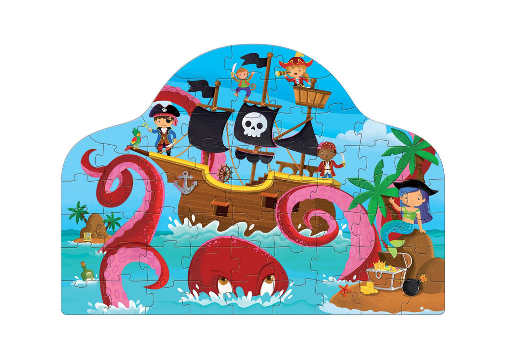Fantasy Book & Puzzle - Pirates and Krakens