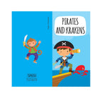 Fantasy Book & Puzzle - Pirates and Krakens