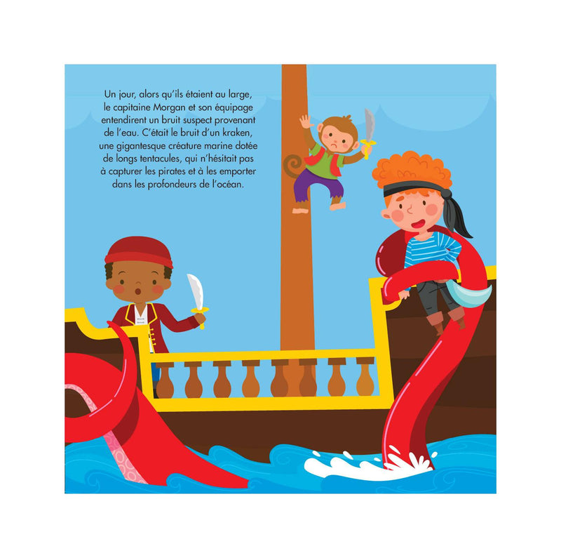 Livre Et Puzzle Fantasy - Pirates Et Krakens