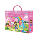 Livre Et Puzzle Fantasy - Princesses Et Licornes