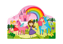 Livre Et Puzzle Fantasy - Princesses Et Licornes