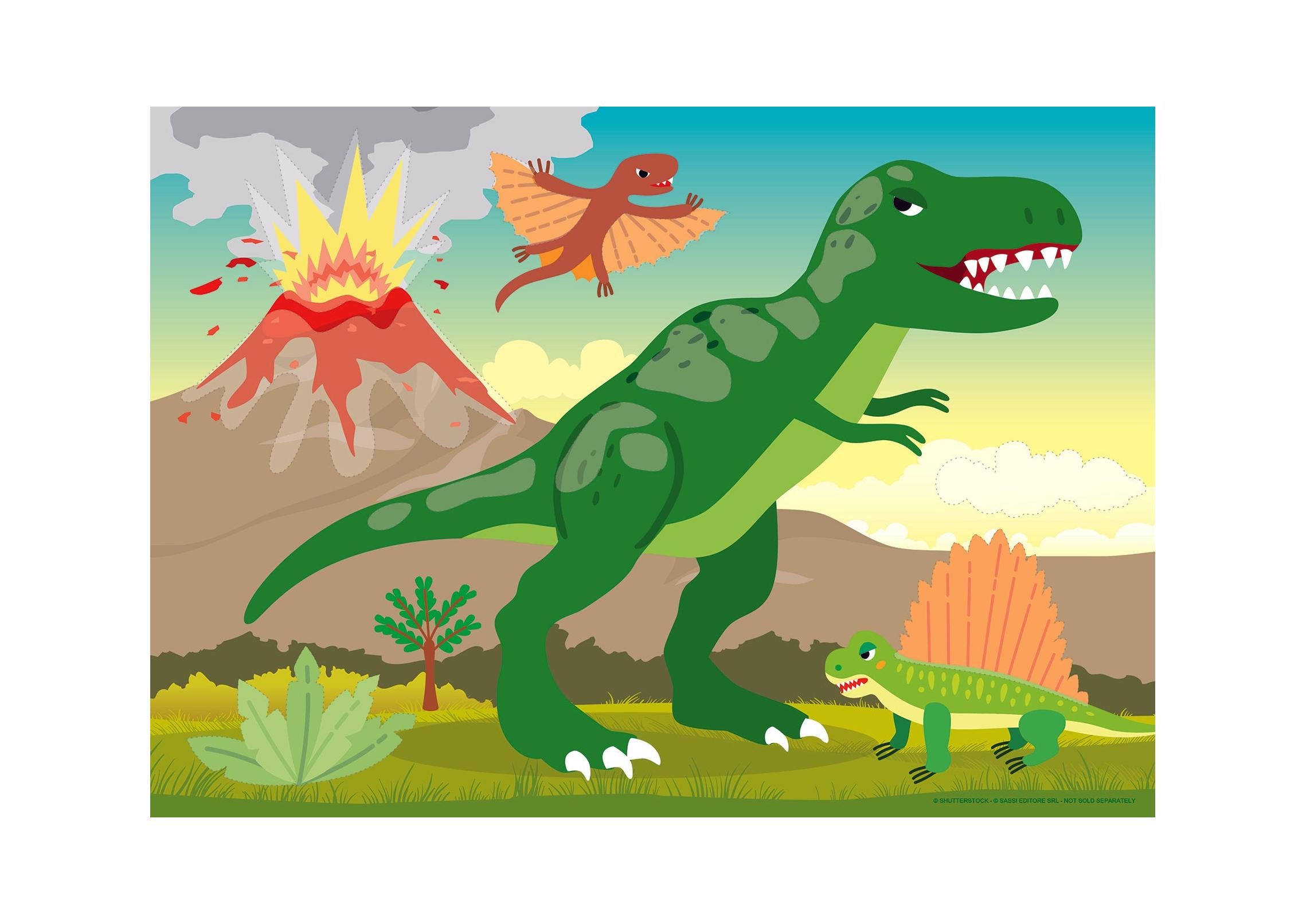 Mega Arts & Crafts. Los Dinosaurios
