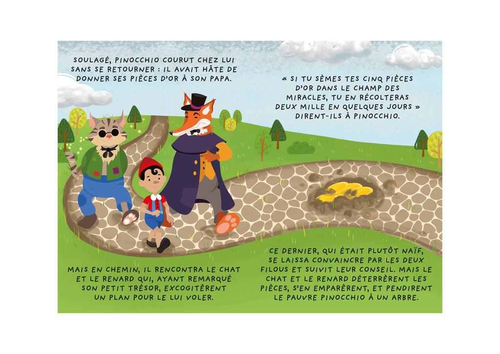 Libro y Juego - Pinocho