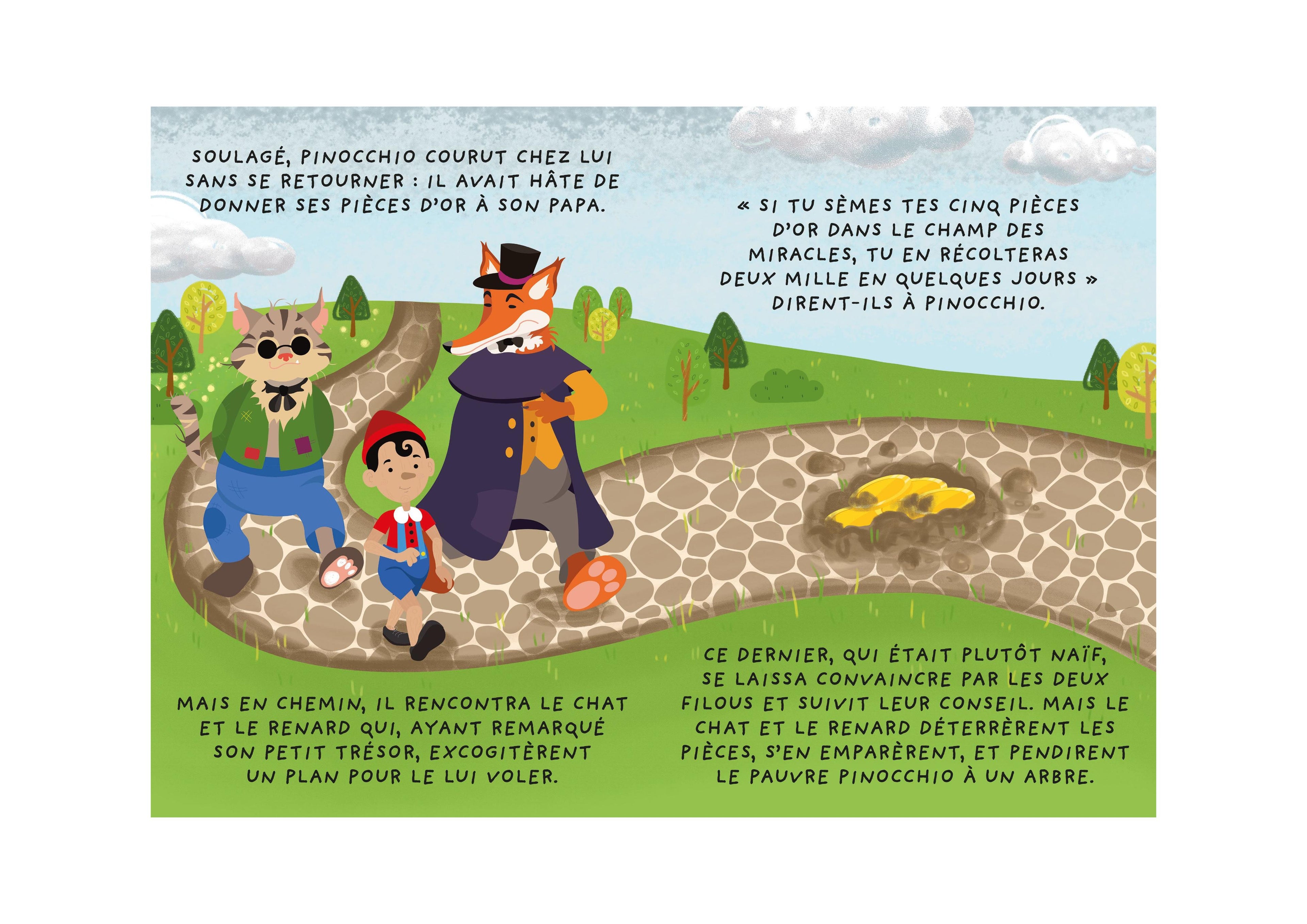 Libro y Juego - Pinocho