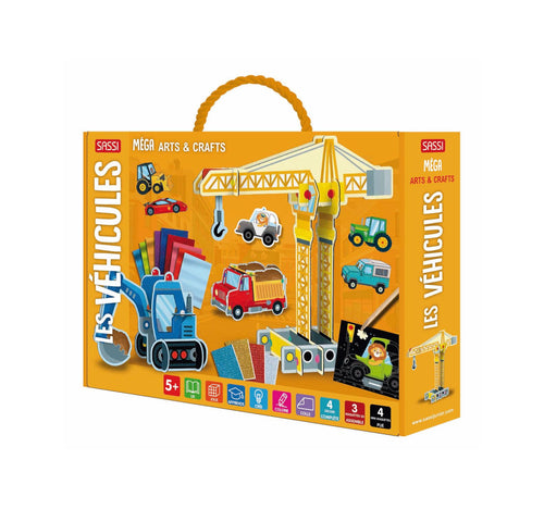 Méga Box Arts & Crafts - Les Véhicules