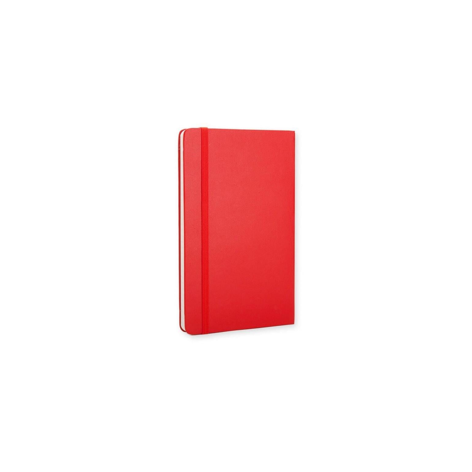 Carnet Classique Large 13X21 - Pages Lignées - Rouge Écarlate