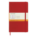 Carnet Classique Large 13X21 - Pages Lignées - Rouge Écarlate
