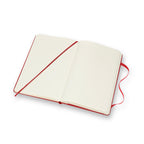 Carnet Classique Large 13X21 - Pages Lignées - Rouge Écarlate