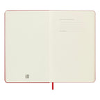 Carnet Classique Large 13X21 - Pages Lignées - Rouge Écarlate
