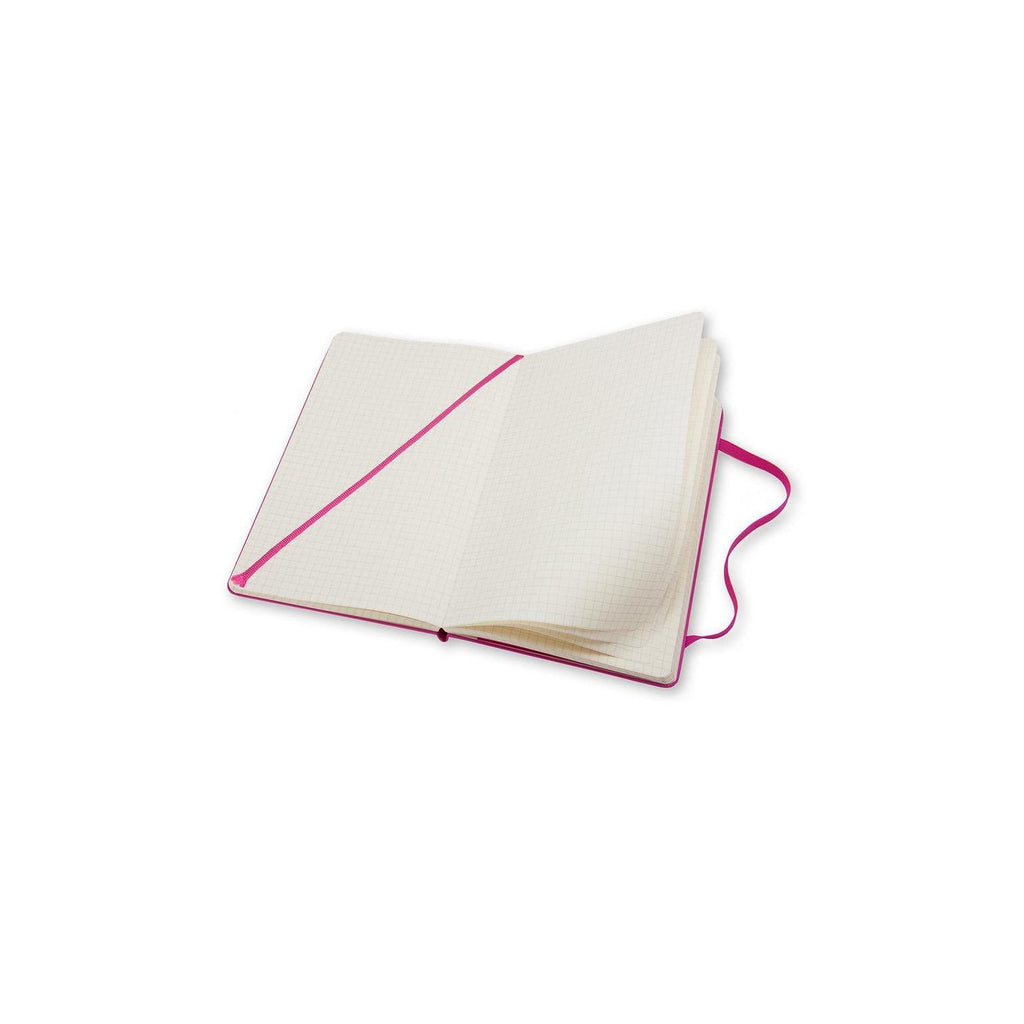 Carnet Classique Pocket 9X14 - Pages Quadrillées - Magenta