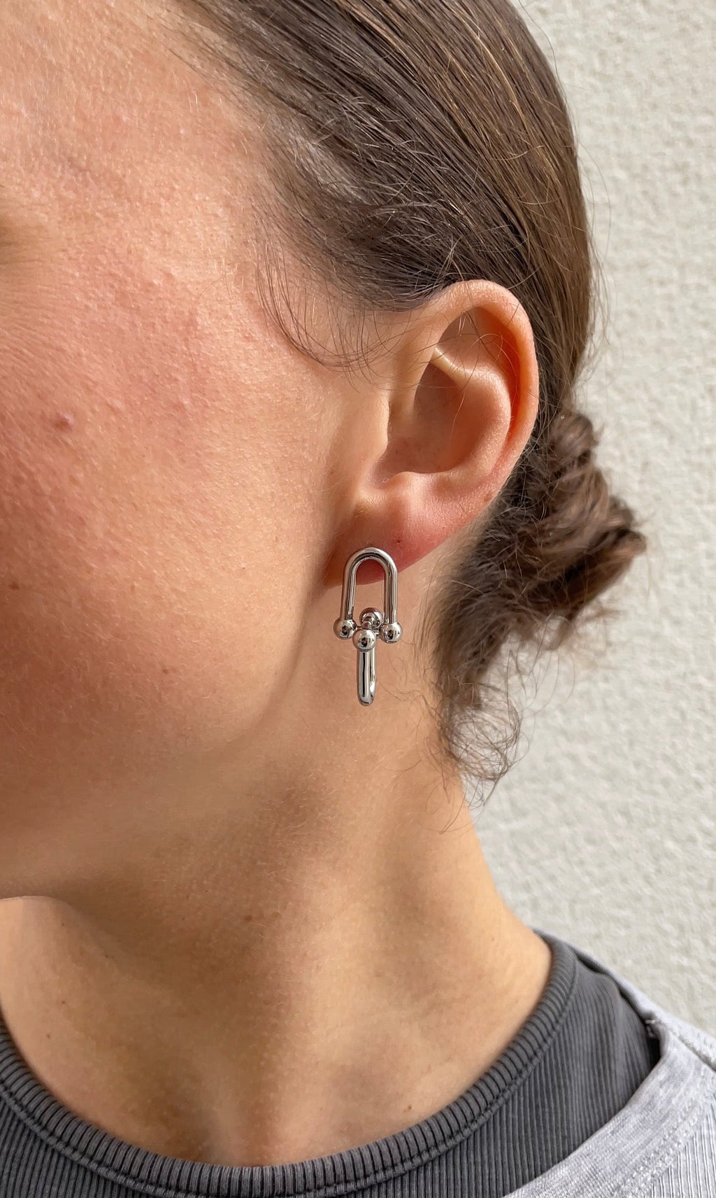Boucles D'Oreilles Asymmetric Knot