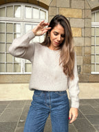 Anna taupe jumper