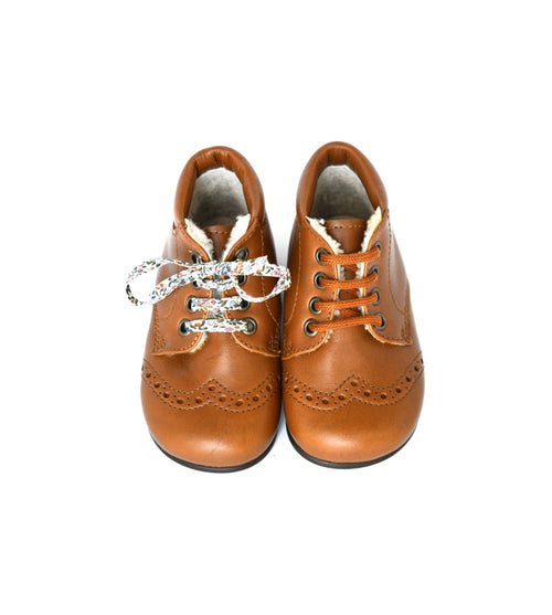 Chaussures Bottillons Fourrés Angèle - Cuir Camel - Mixte