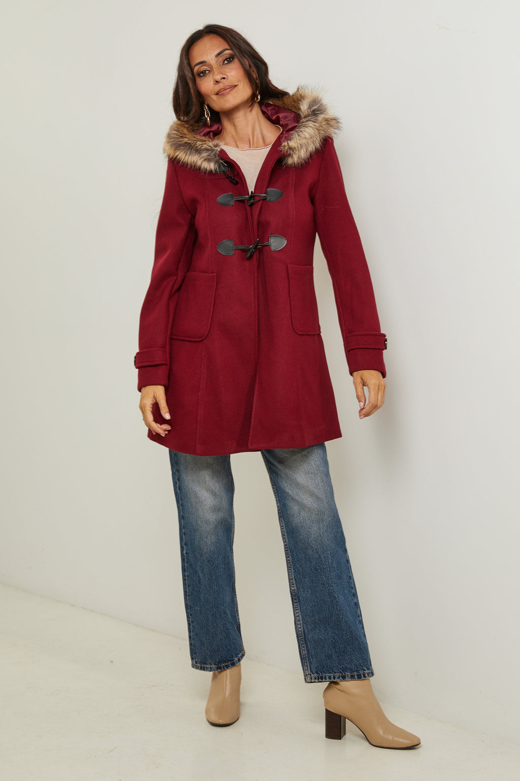 Manteau - Bordeaux