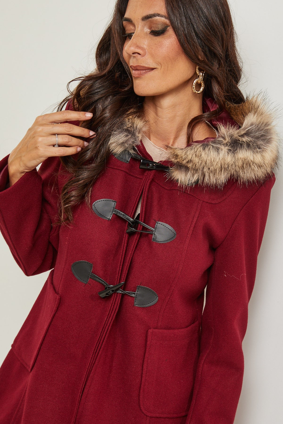 Manteau - Bordeaux