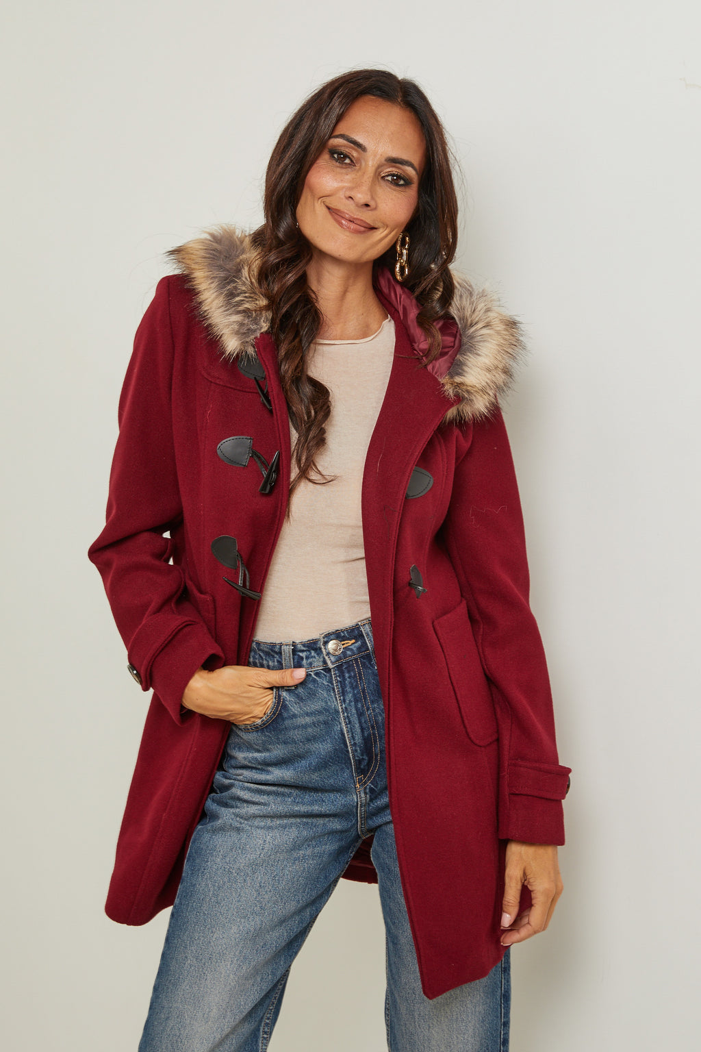 Manteau - Bordeaux