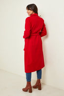 Coat 98211 - Red