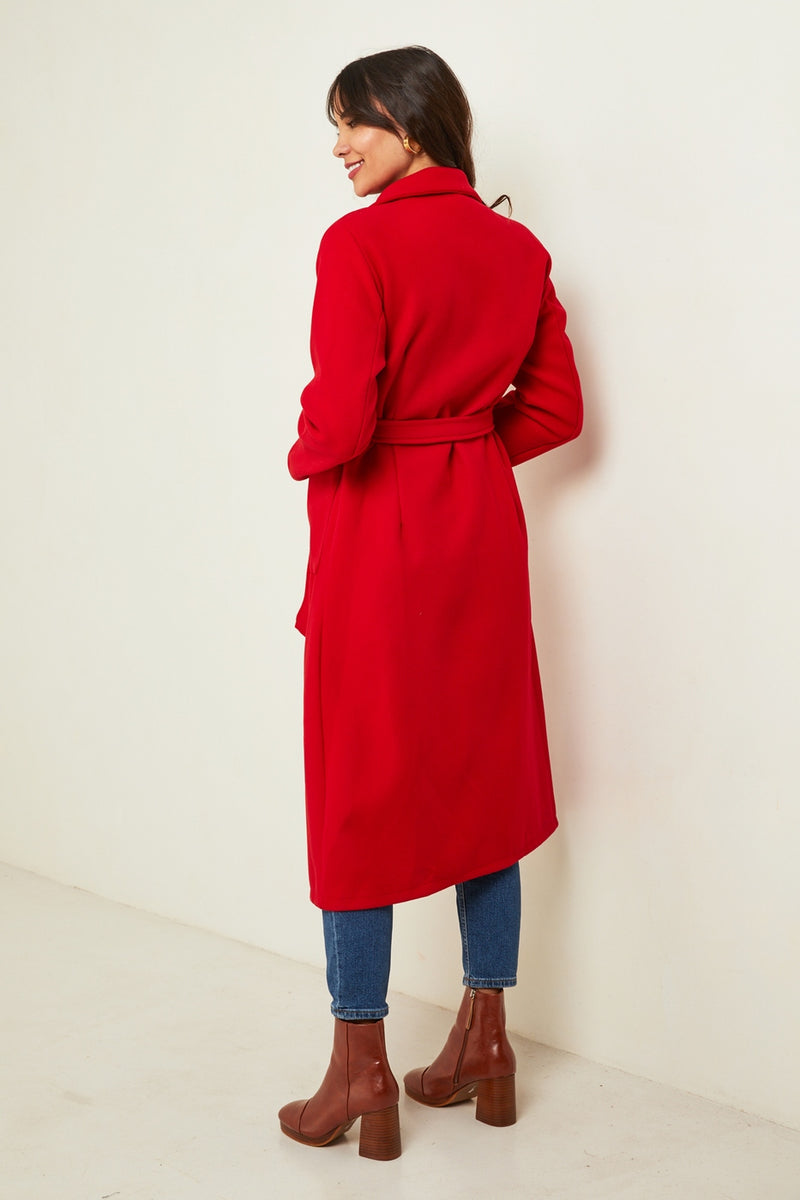 Coat 98211 - Red