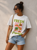 Papaya T-Shirt - White