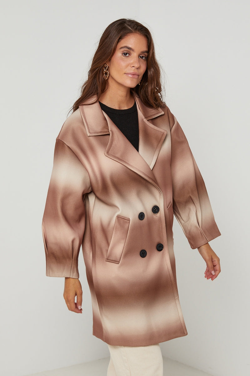 Coat 98488 - Camel