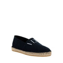 Espadrilles - Valentino Garavani Canvas Logo - Black