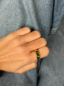 Green Eclipse Ring
