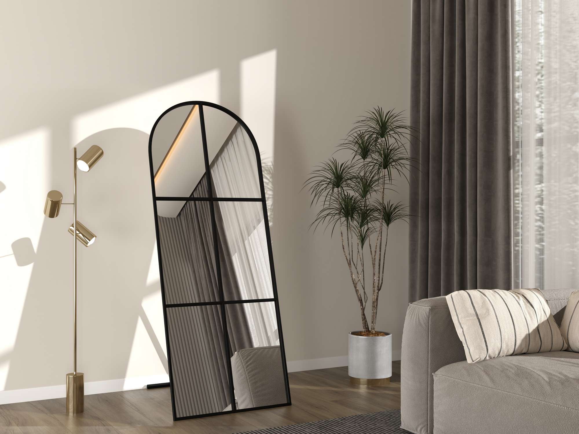 Miroirs Psyché Influencer - Noir