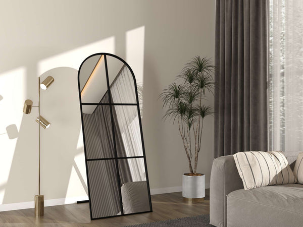 Cheval Mirror Influencer - Black
