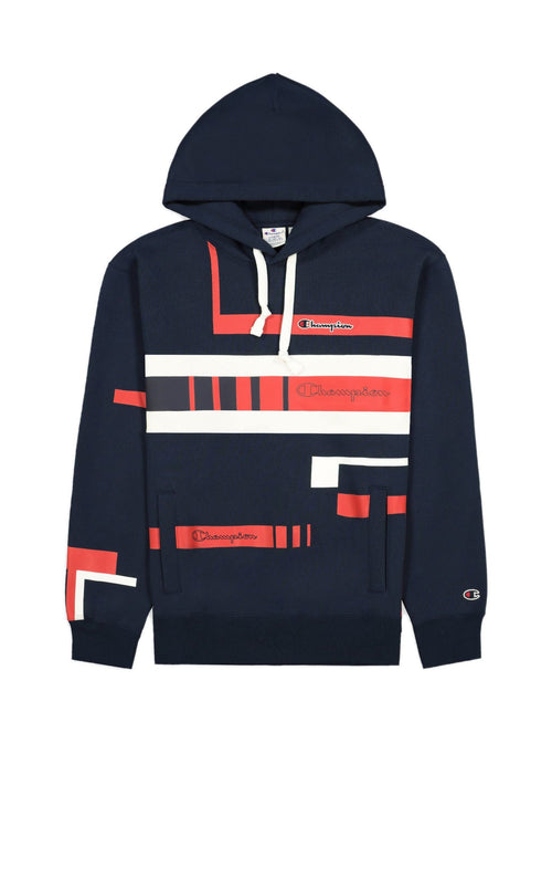 Sweat À Capuche Champion Reverse Weave - Bleu