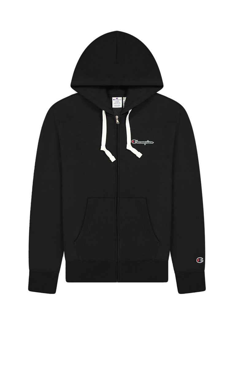 Sweat À Capuche Champion Full Zip - Noir