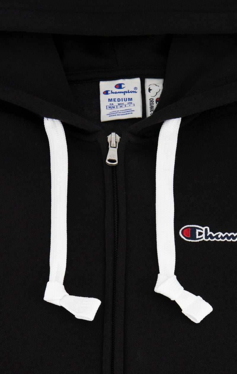 Sweat À Capuche Champion Full Zip - Noir