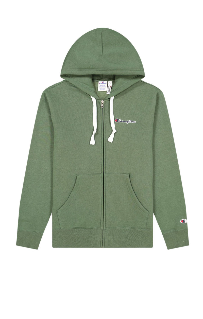 Sweat À Capuche Champion Full Zip - Kaki
