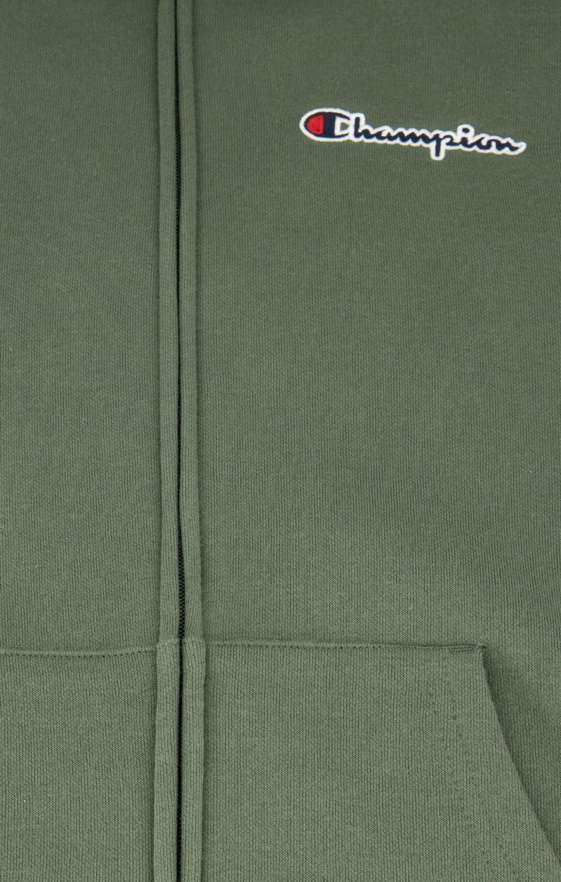 Sweat À Capuche Champion Full Zip - Kaki