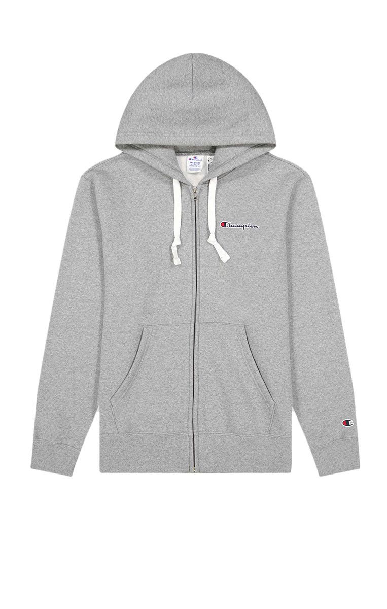 Sweat À Capuche Champion Full Zip - Gris