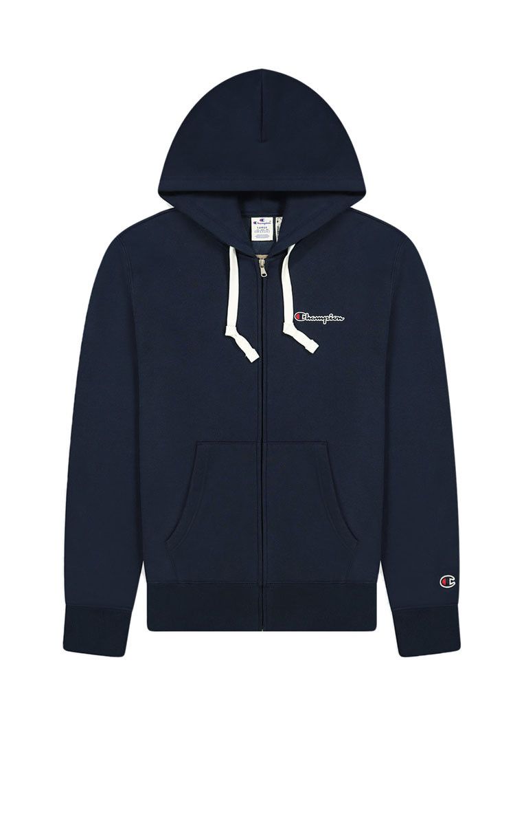 Sweat À Capuche Champion Full Zip - Bleu