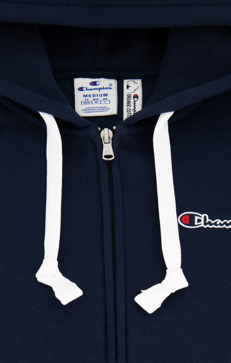Sweat À Capuche Champion Full Zip - Bleu