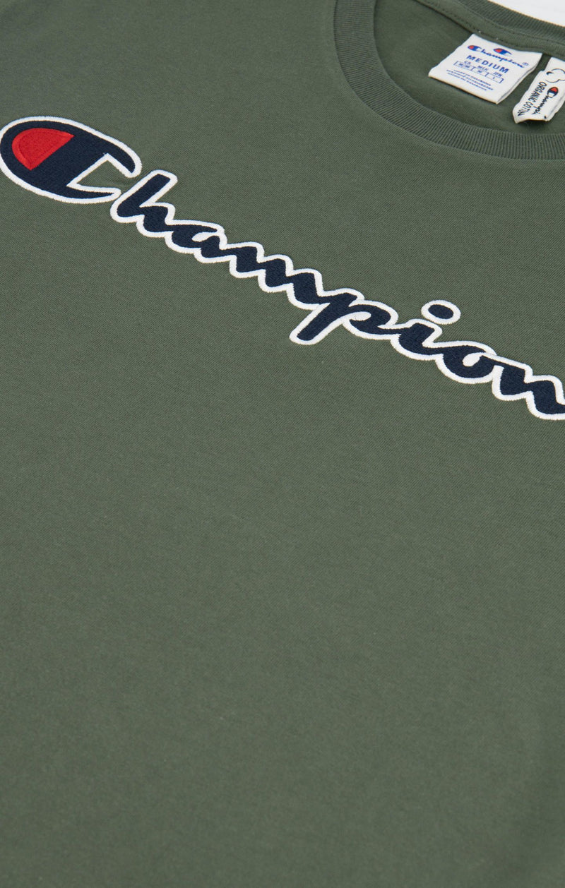 T-Shirt Champion Crewneck - Kaki